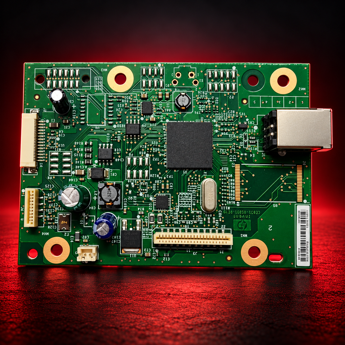 Formatter Board / Logic Board for HP LaserJet Pro M1136 Printer (CE831-60001 / CE831-80301) Original
